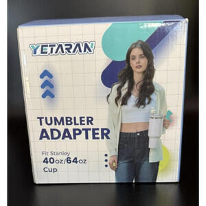 Tumbler Adapter for Stanley 40oz/64oz Cup/Bottle Pink NEW